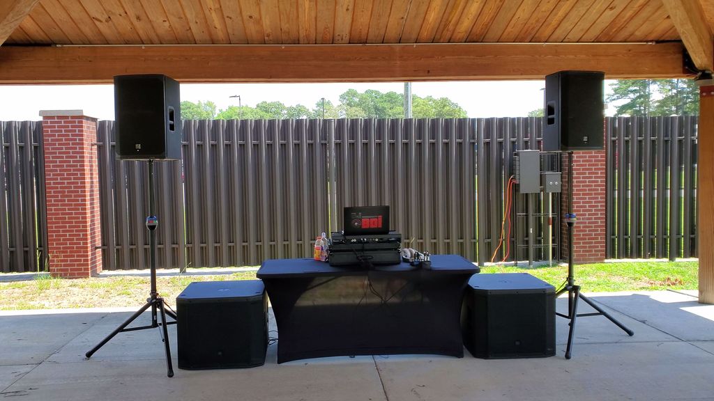 Current DJ setup minus the lights.
