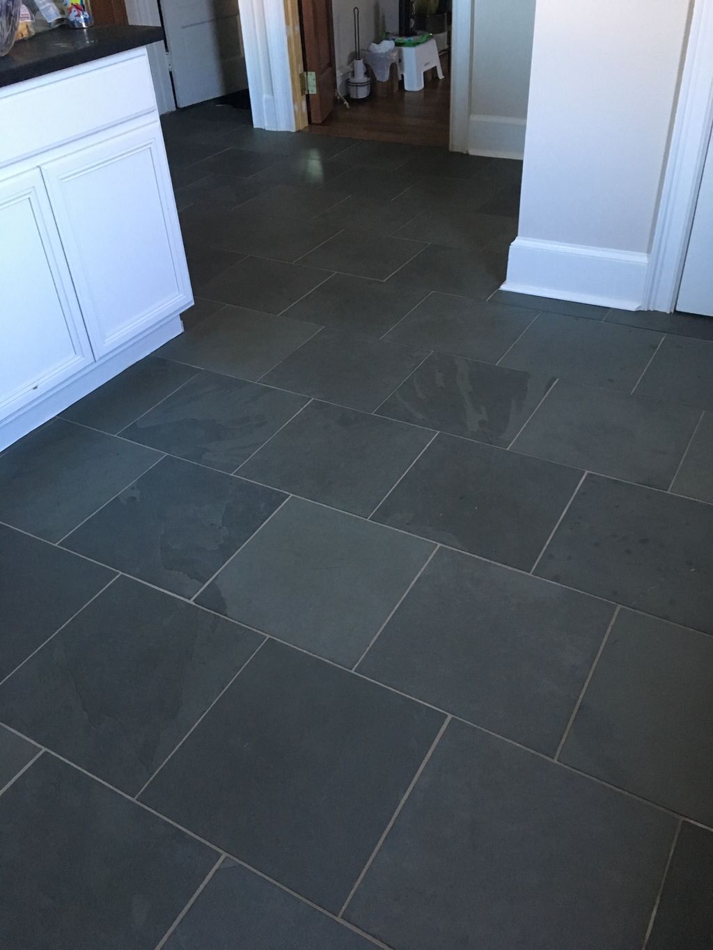 Grout cleaning- after