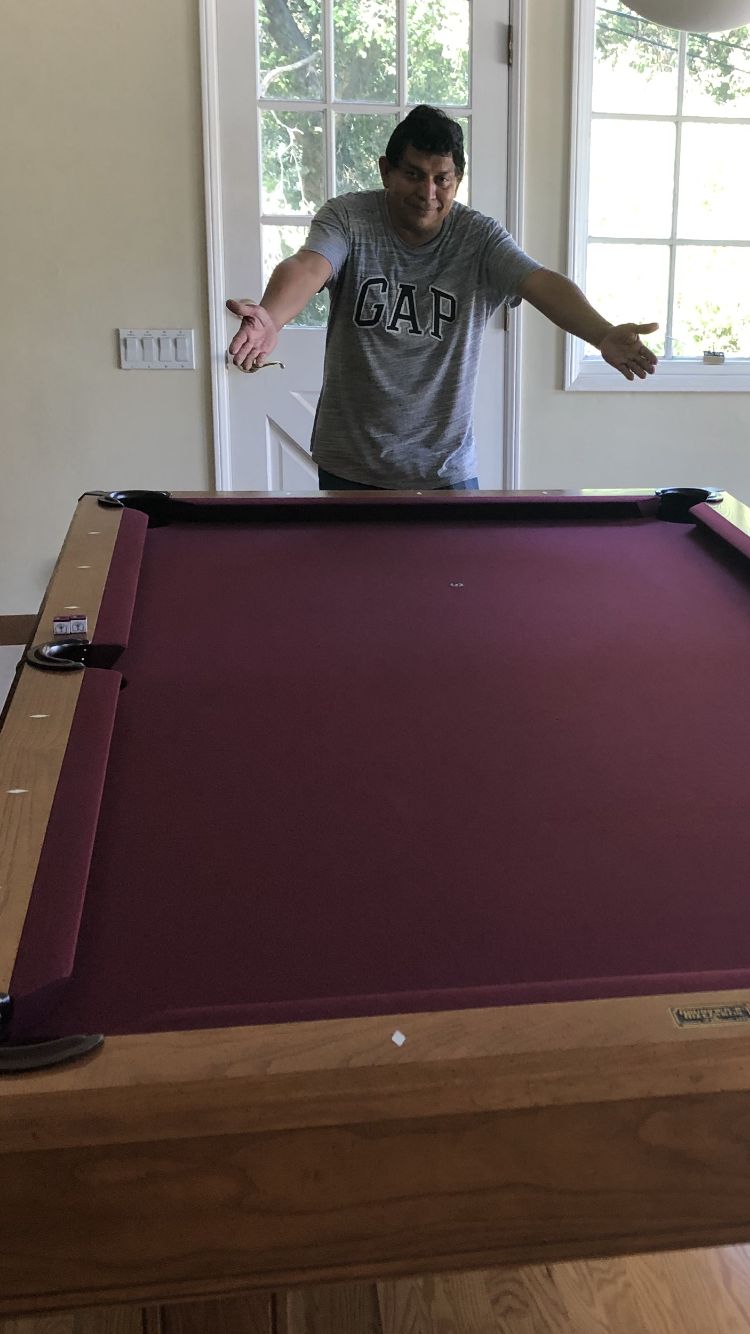 Pool Table Moving