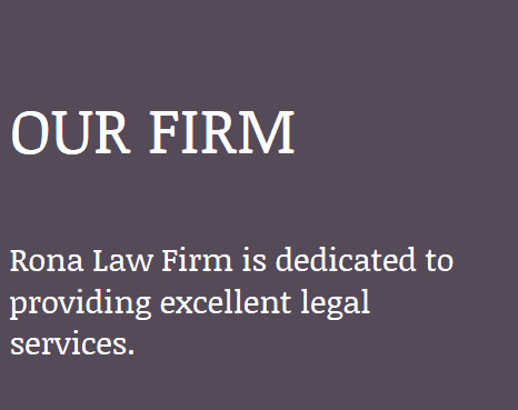 Our Firm