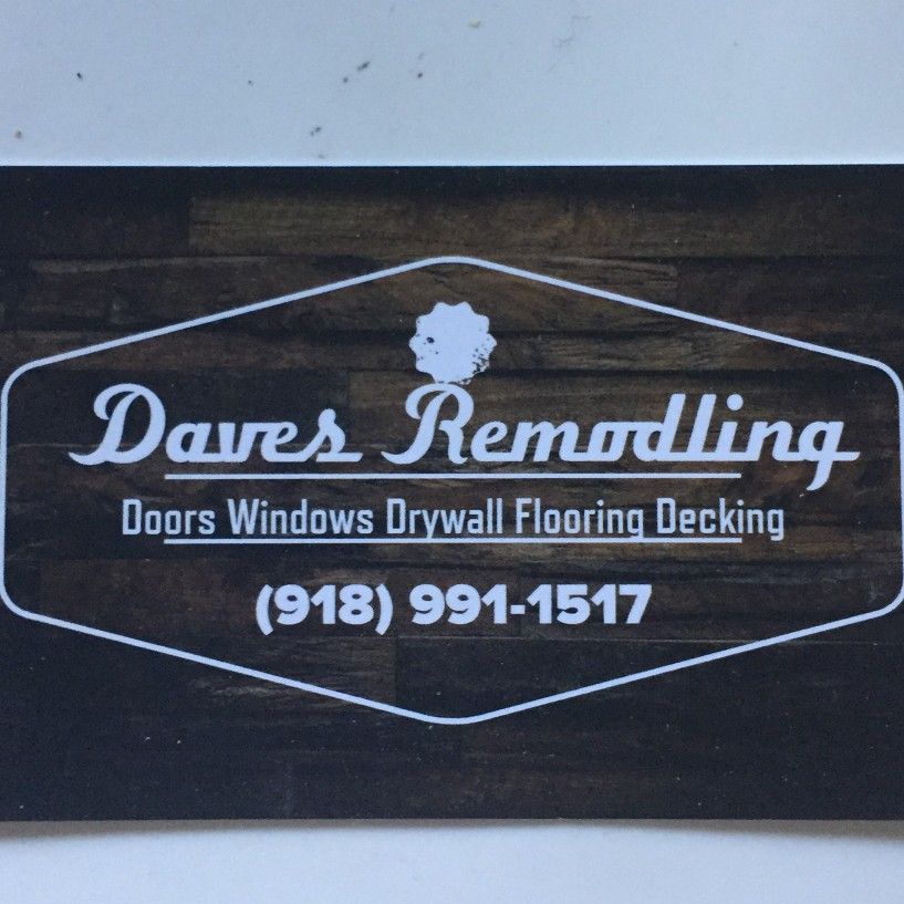 Daves remodeling and handyman services