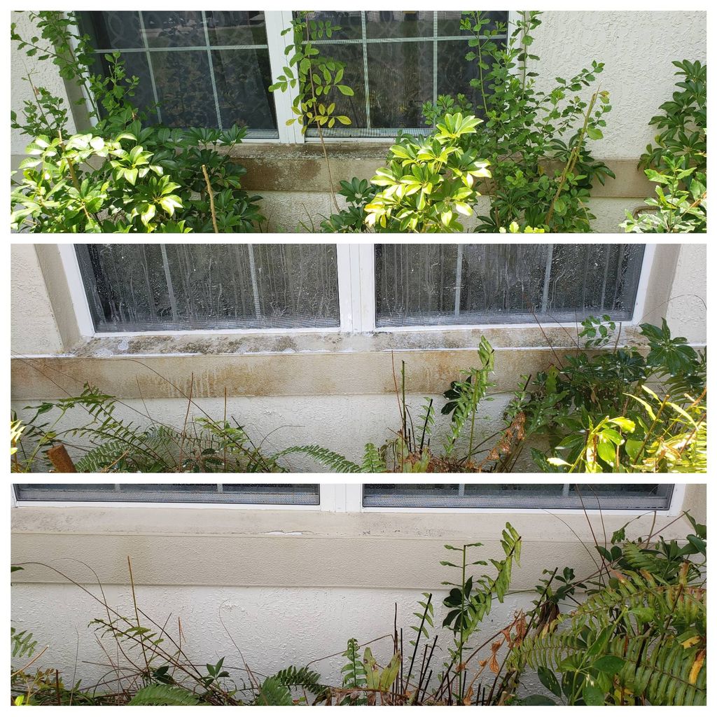 House Washing soft wash process 