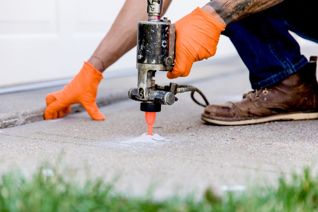 Foam Injection for Concrete Repair