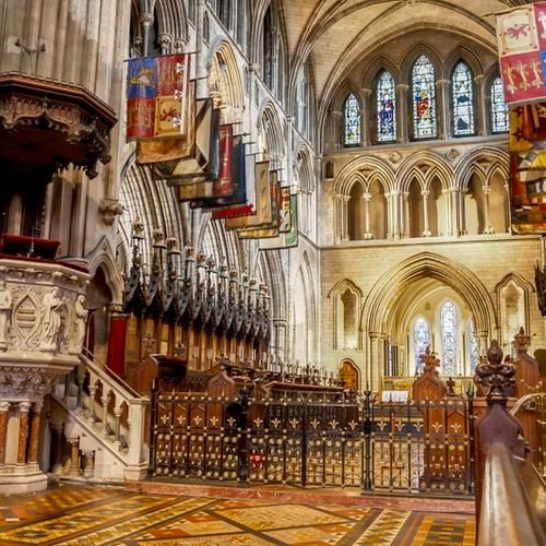  Dublin's St. Patrick Cathedral in Ireland