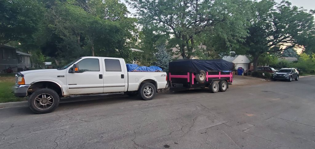 14x7 trailer. 17 Cubic Yards. 