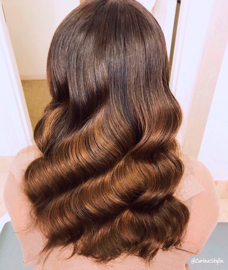 Hollywood Waves Wedding Event Hair Styling and Mak