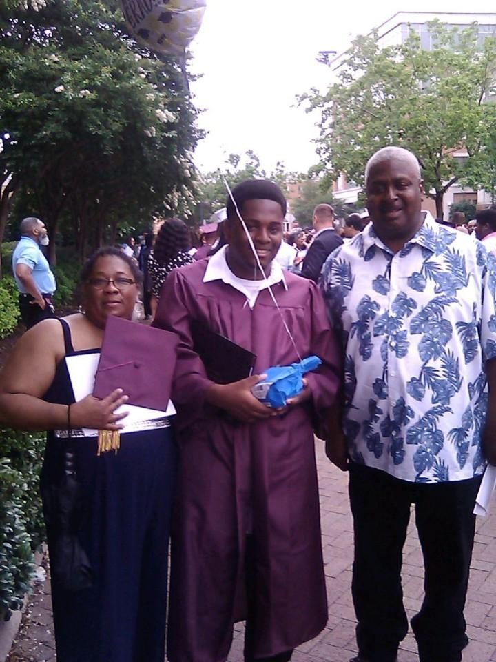 One of my students graduating!
