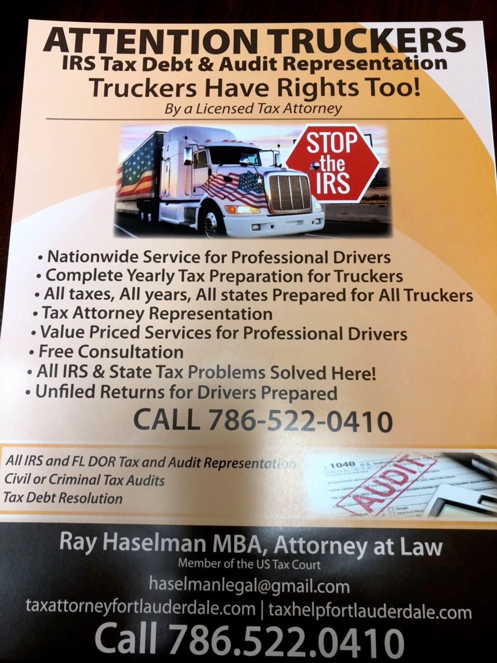 Truckers Taxes Specialist