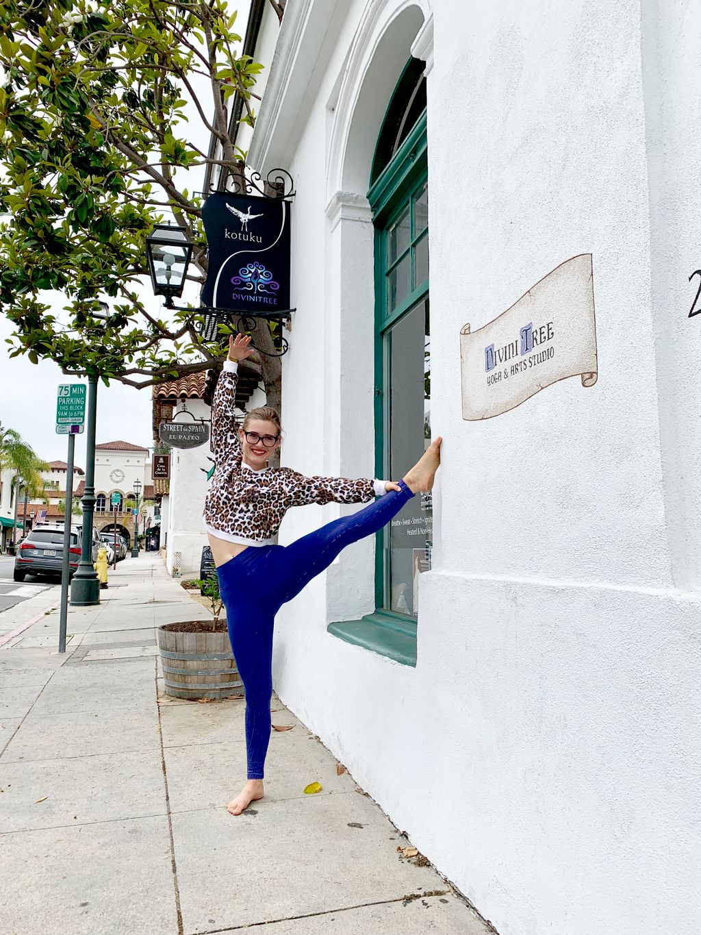 At my studio, Divinitree Santa Barbara