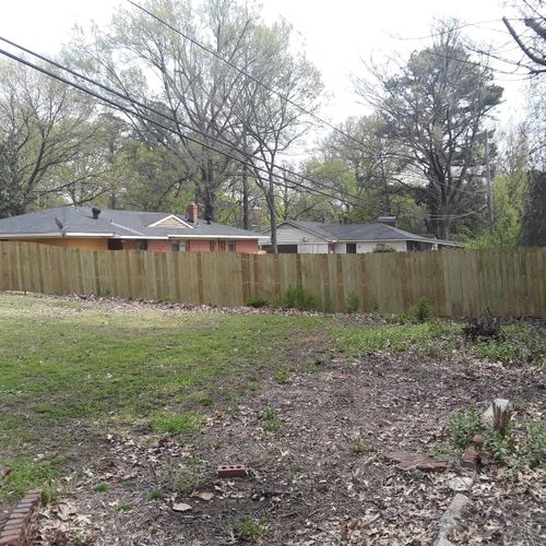 new fence 