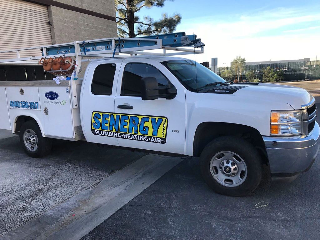 Labeled and insured work trucks   