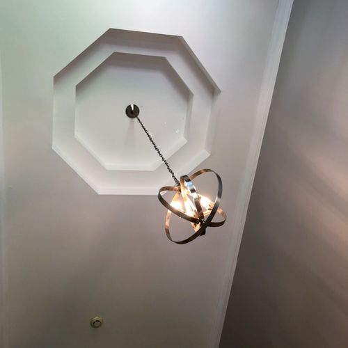 Installed my foyer pendant, very fast and knowledg