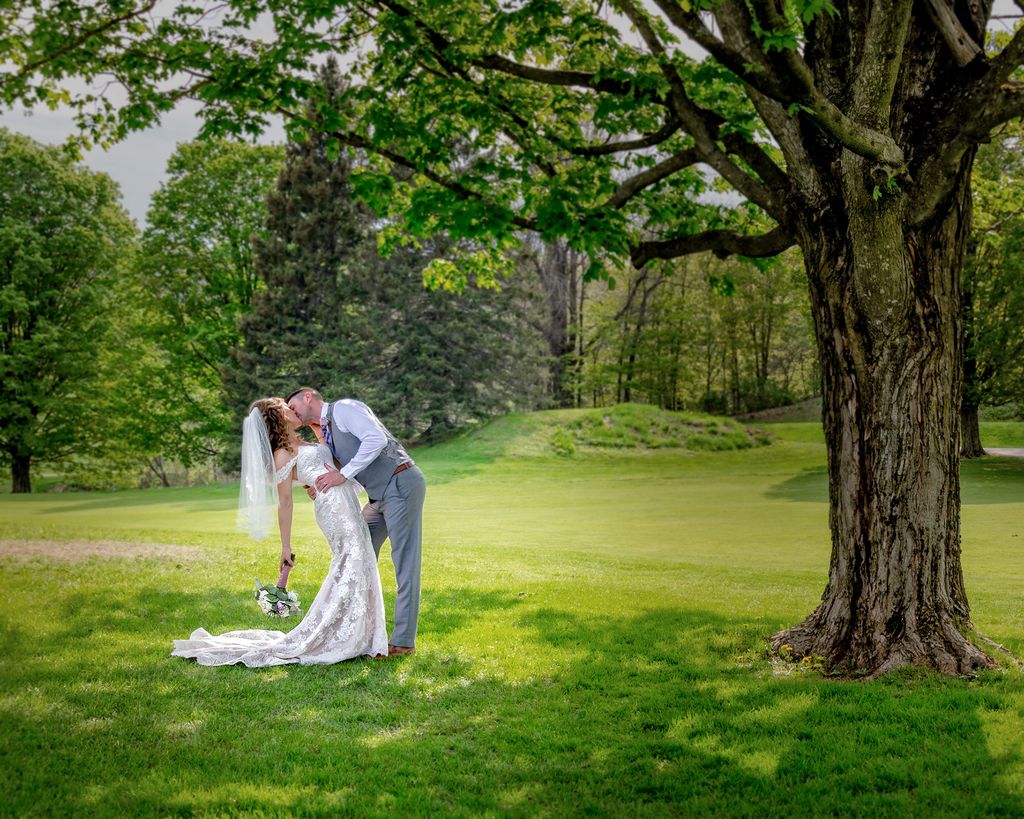 Rutland Country Club, Vermont Wedding Photograph