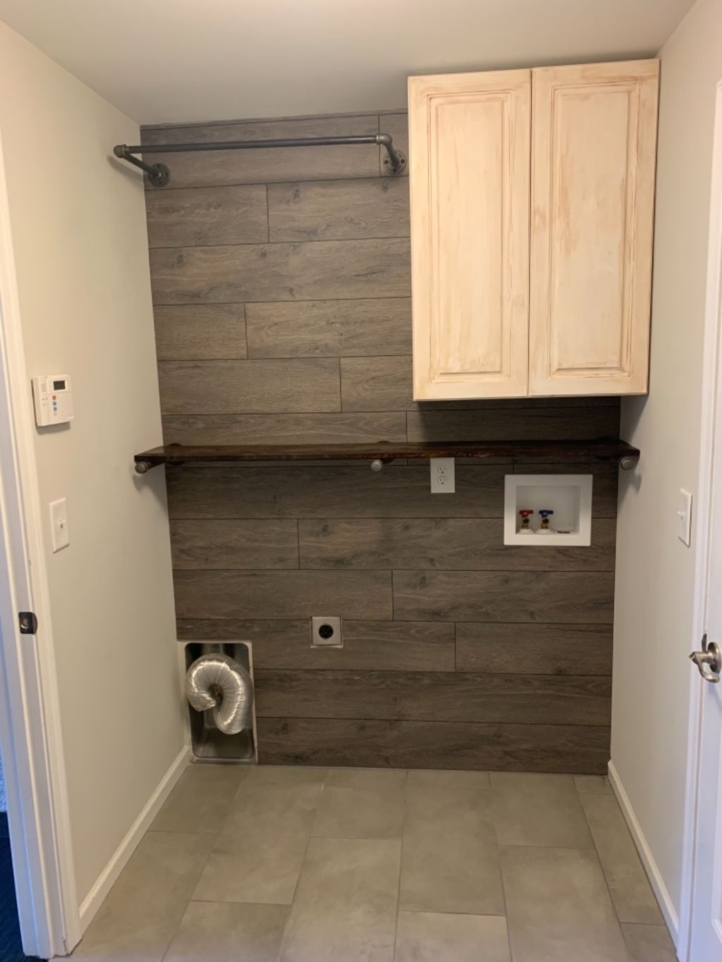 Jesse did a great job making my dream laundry room