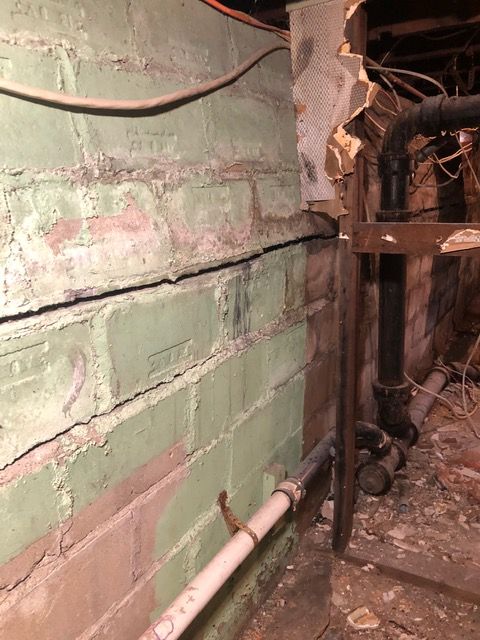 Failing foundation
