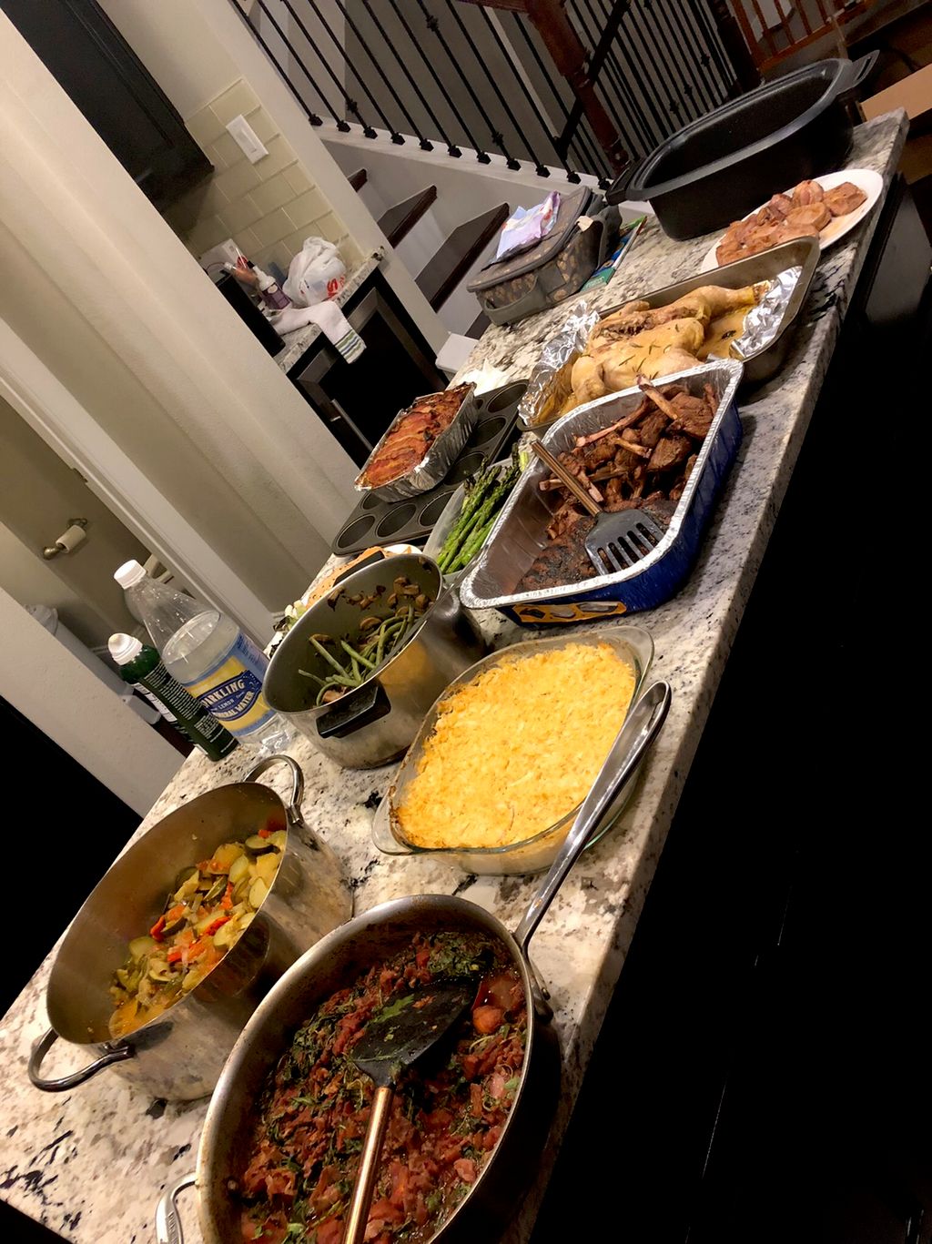 Meal prep for a family who ate organic food and li