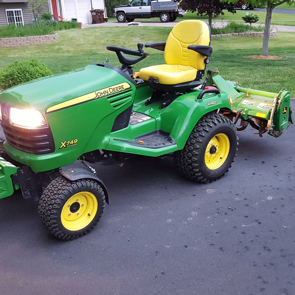 48" tiller