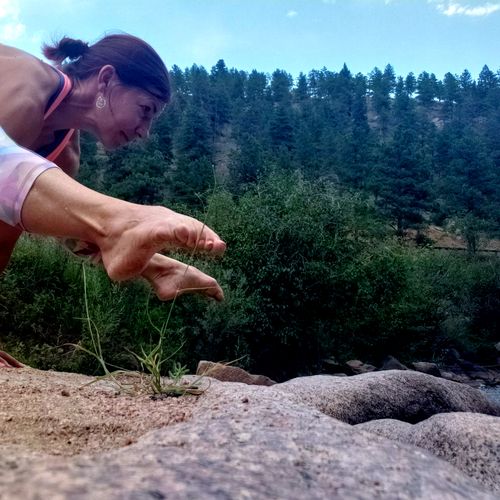 Yoga riverside