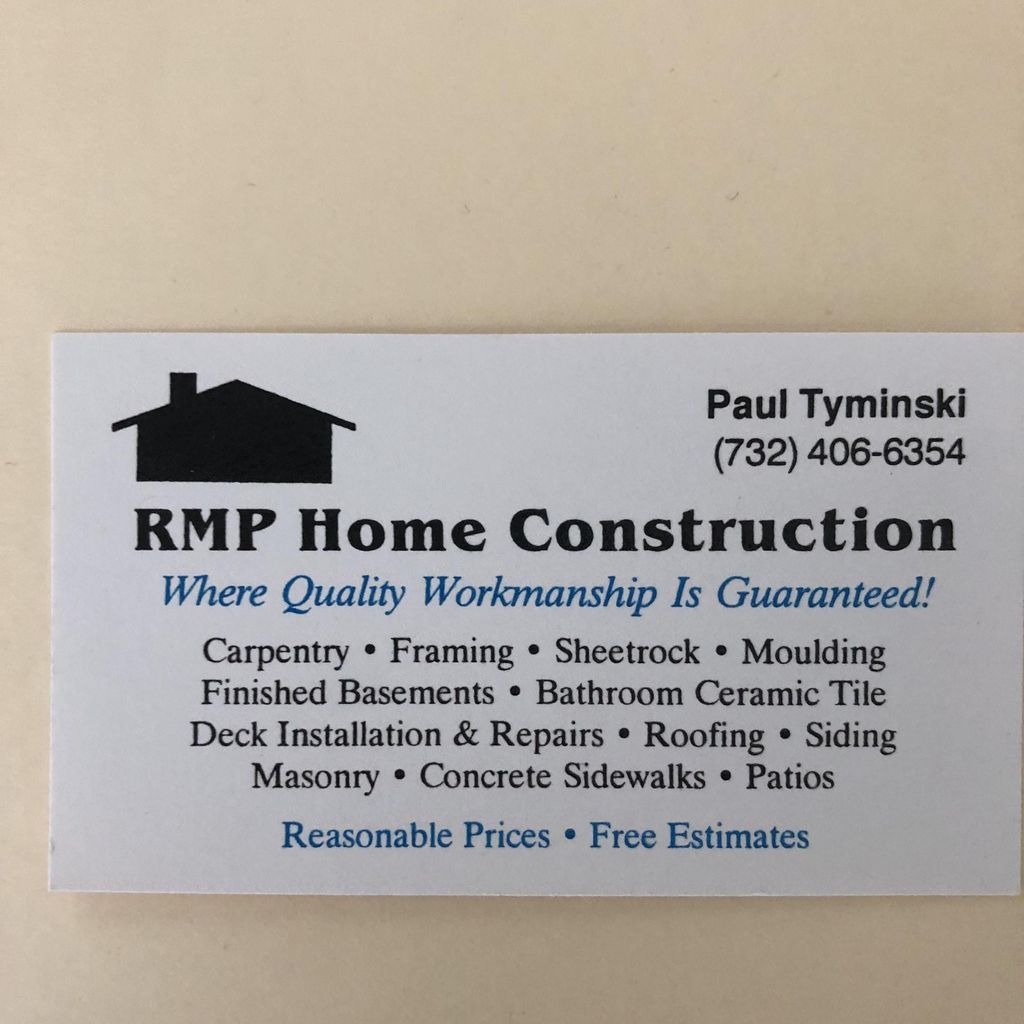 Rmp home construction llc