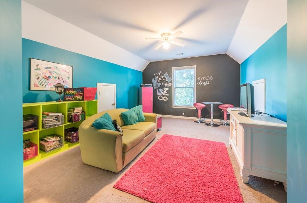 All cleaned and organized kids play room