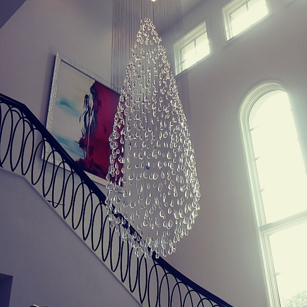 700 Crystal chandelier finished