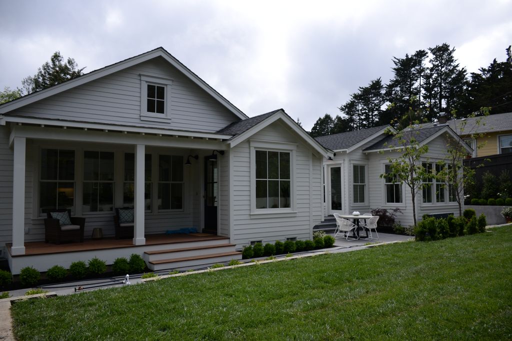 New construction of a house. Mill Valley, CA