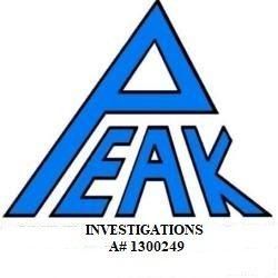 Peak Investigations