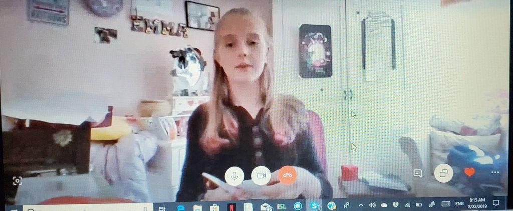 German online Skype class