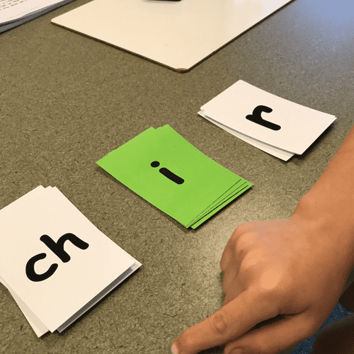 Blending nonsense words helps with phonics recogni