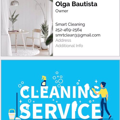 Want 5 star cleaning? Give us a
Call!!