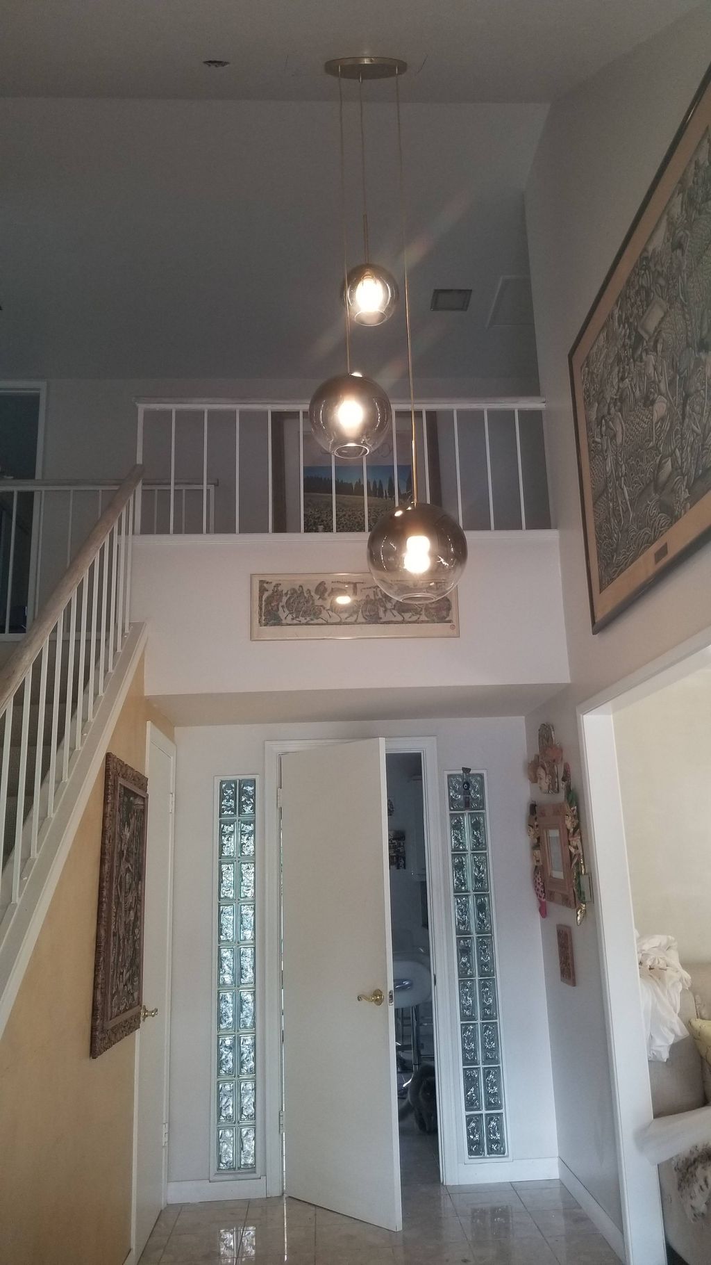 Lorna's lovely new fixture.