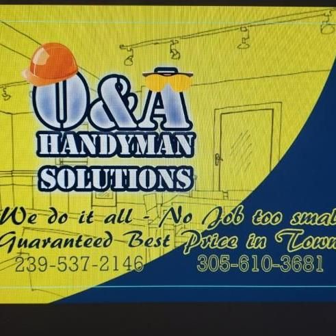 O&A handyman solutions