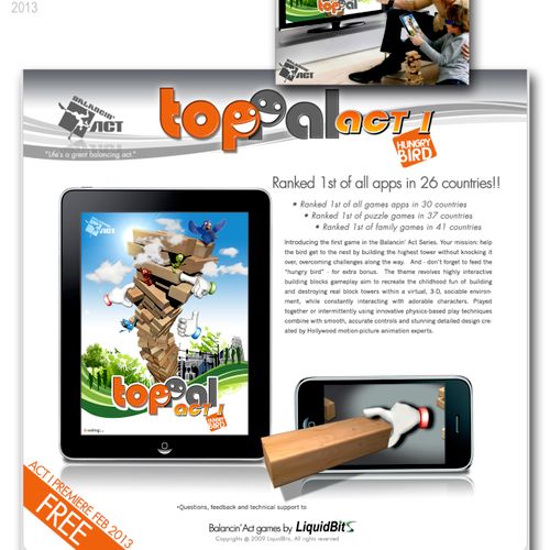 Toppal, 3D Mobile App