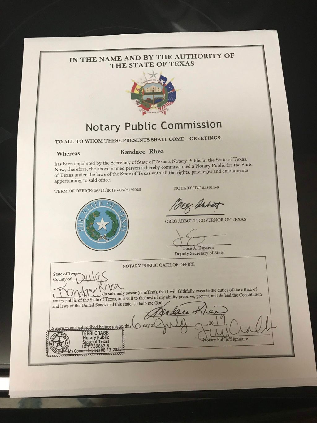 Notary Public Commission