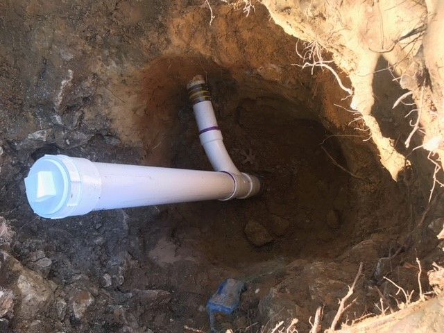 Yard Sewer Line Replacement