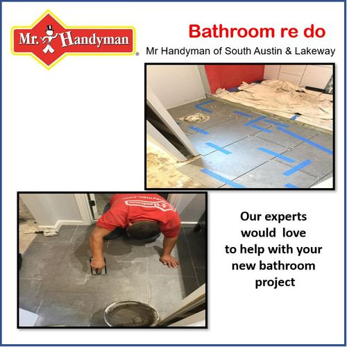 We do bathroom tiling, new backsplashes, installat