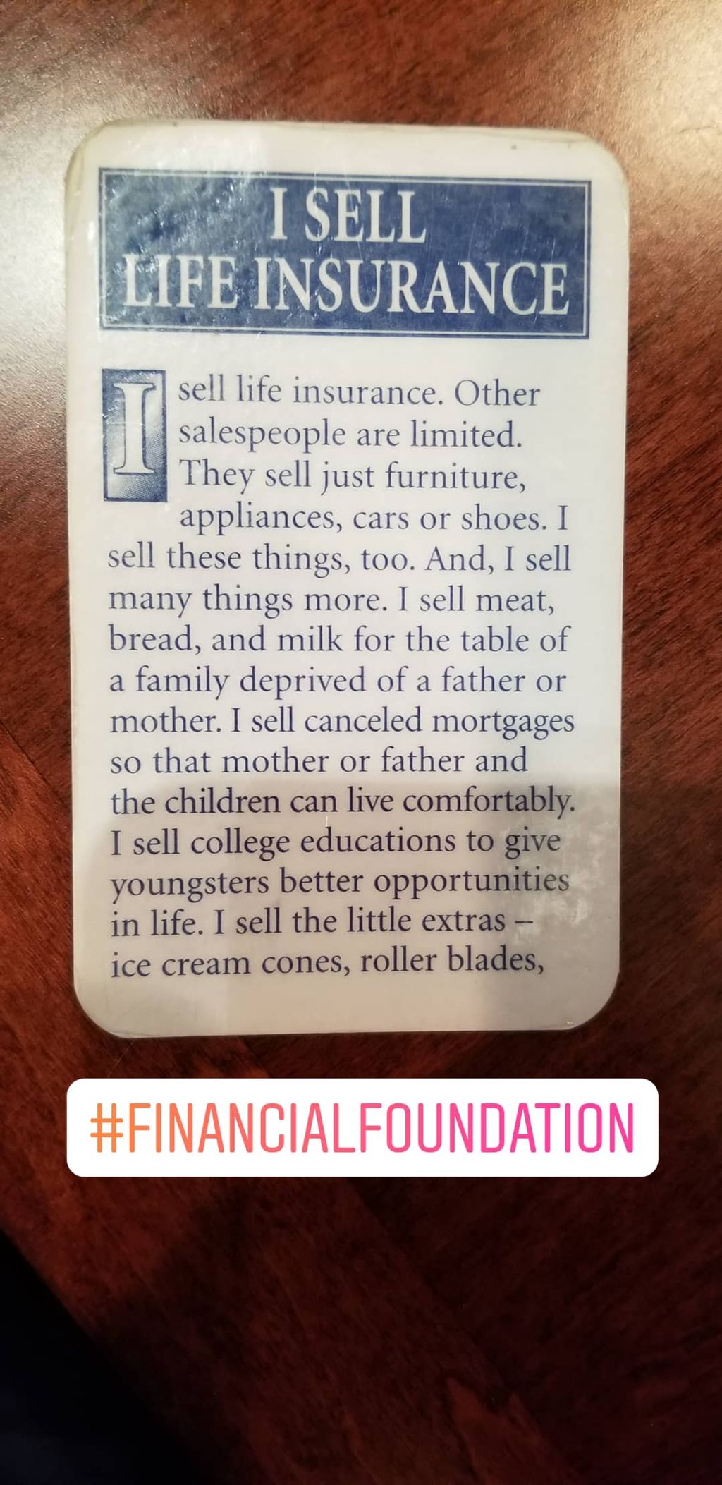 It all starts with a solid foundation.