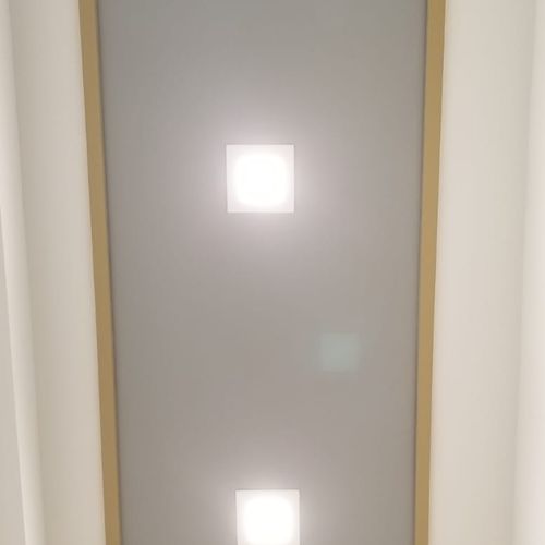 Modern updated LED lighting plan 