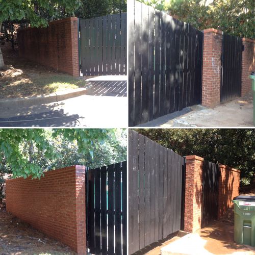 Dumpster area cleaning done in Atlanta Ga