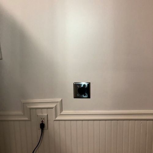 Added Outlet for Electric Car
