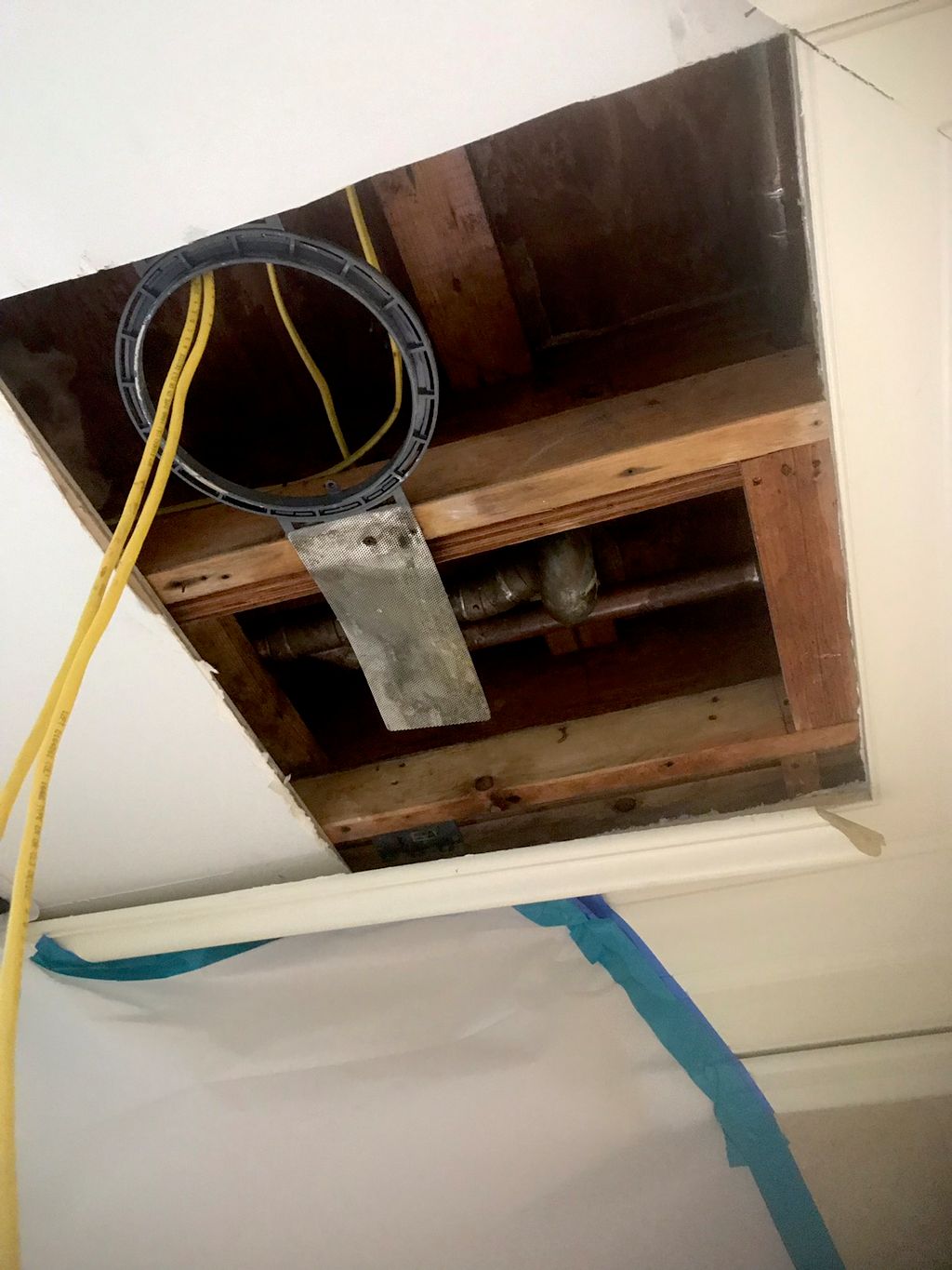 Mold Remediation in Master Bathroom 