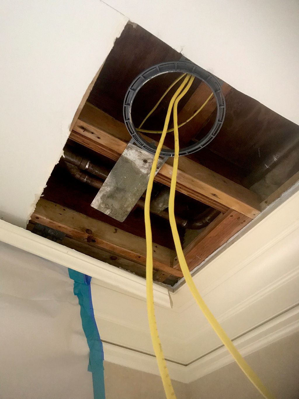Mold Remediation in Master Bathroom 