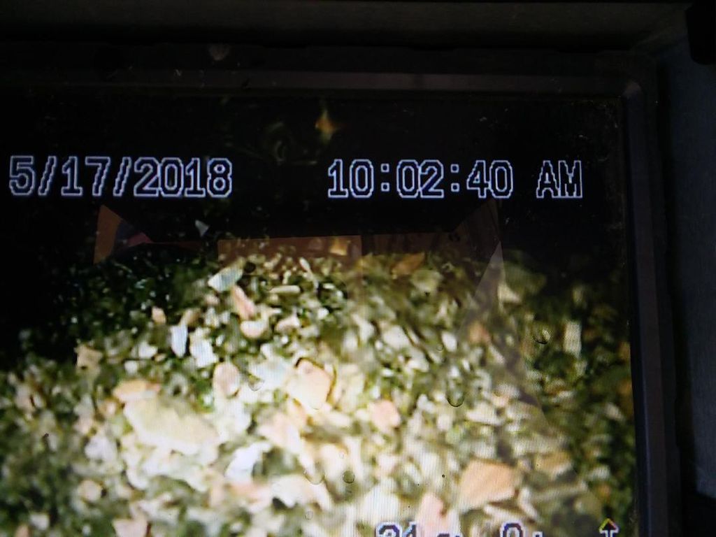 hydro jetting out eggshells