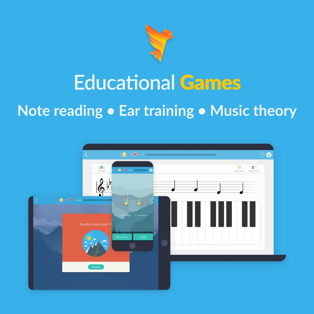 Our gamified learning app comes free with lessons