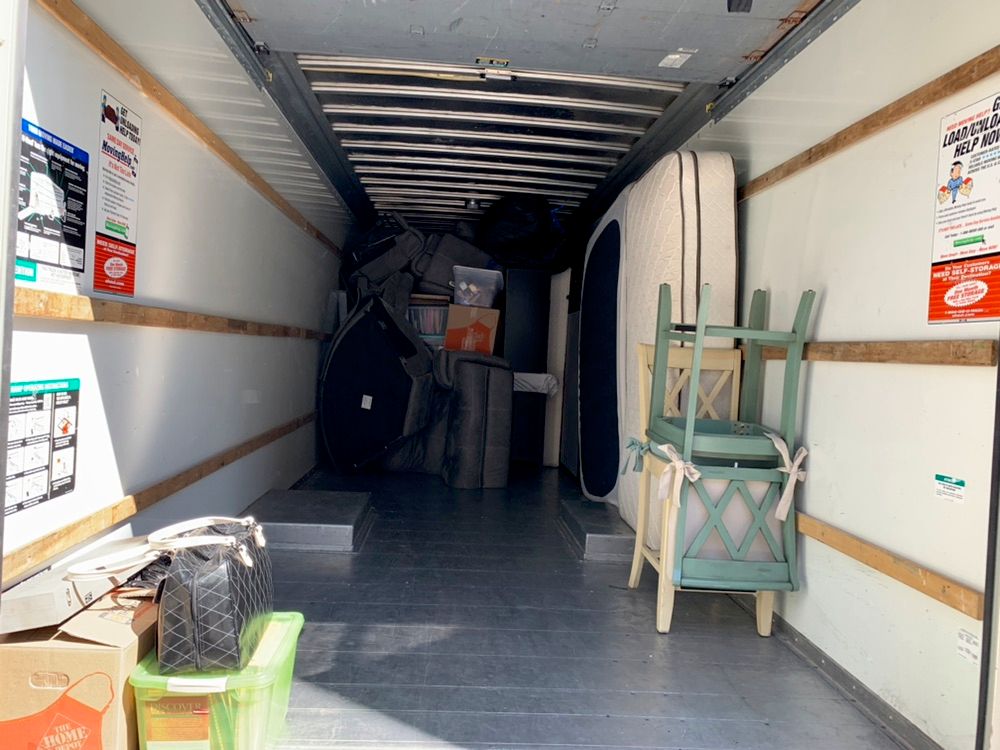 Loading Uhaul moving near by 