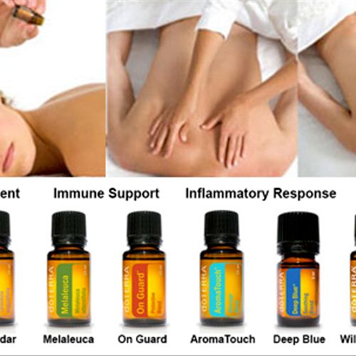 8 oils massaged into your back