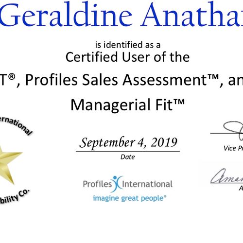 PXT Select Assessment Certification