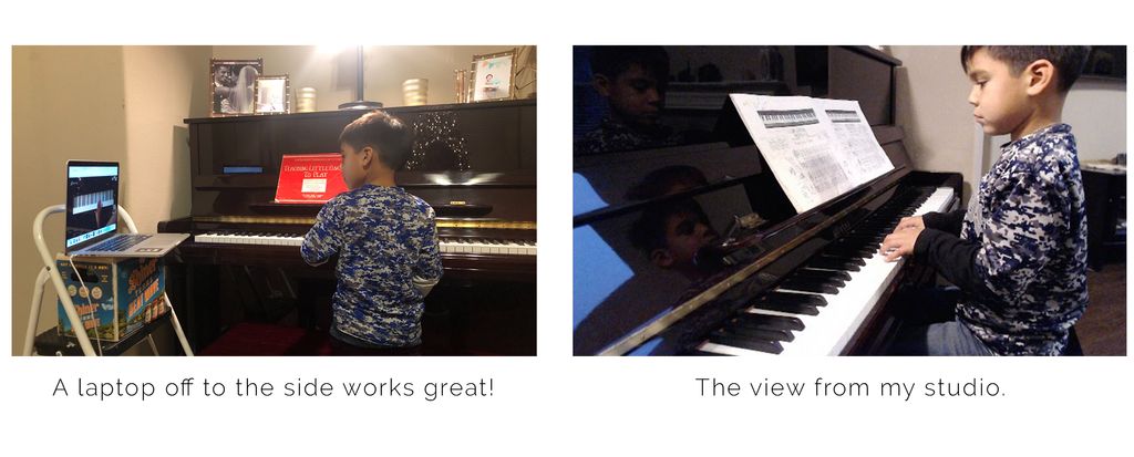 Setting up for Online Lessons is SUPER EASY.