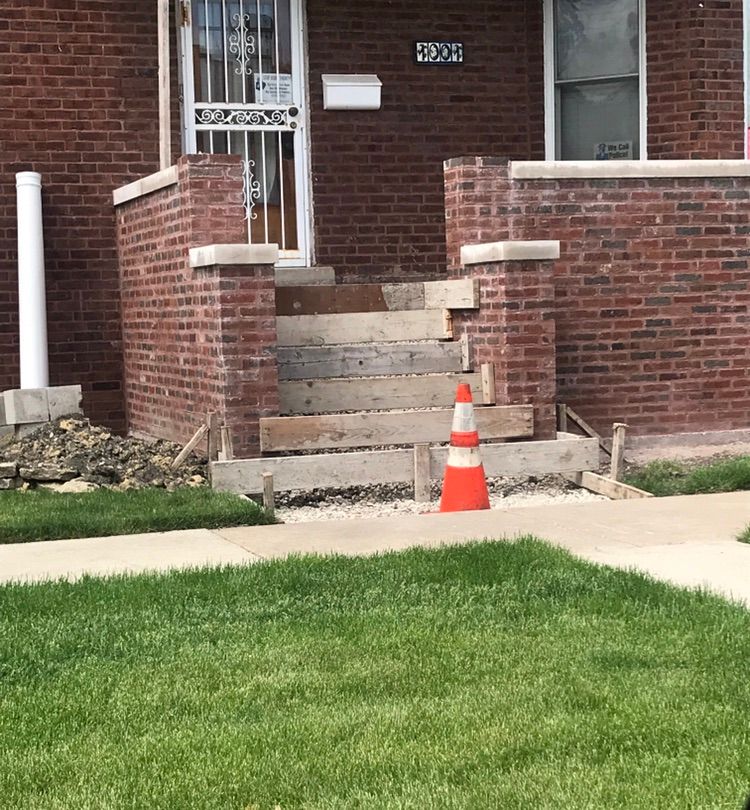 Before picture. (Stairs)