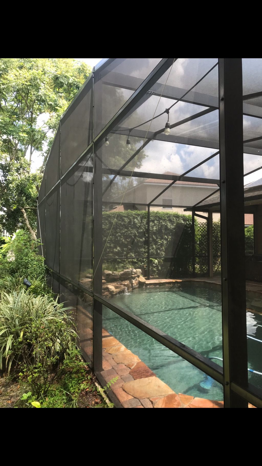 After we got the green off the screen 